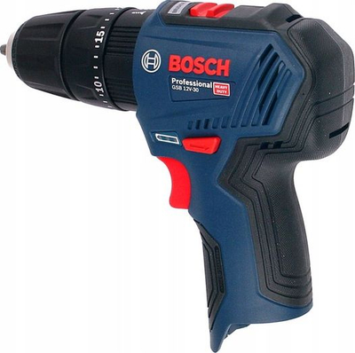 Trapano vidhosës Bosch GSB 12V-30, 12V, motor pa furça, pa bateri