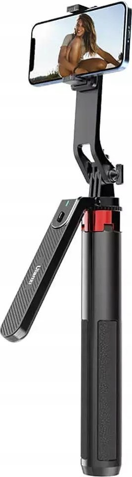 Mbajtëse telefoni Ulanzi MA09, tripod i zgjatshëm, modalitet gimbal dhe selfie stick, me telekomandë Bluetooth, e zezë