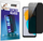 Xham mbrojtës privatësie Grizz SecretGlass për Motorola Moto E22s, keramik, i zi