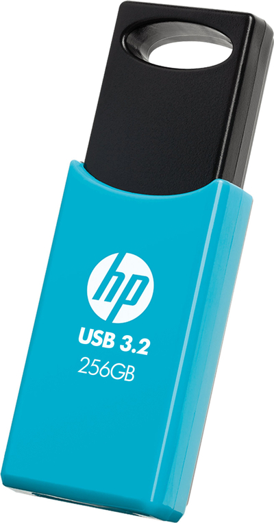 USB флеш HP 712w, 256GB, USB 3.2, сина