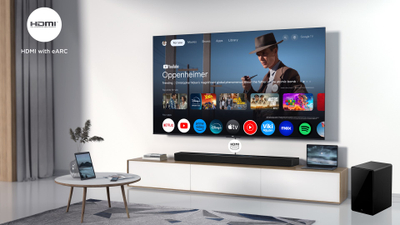 Soundbar TCL Q75HE, 2.0 kanale, Bluetooth, i zi