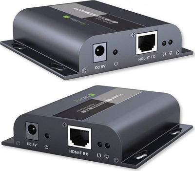 Marrës HDMI Techly IDATA EXTIP-383RV4, AV Receiver, Full HD 60Hz, i zi