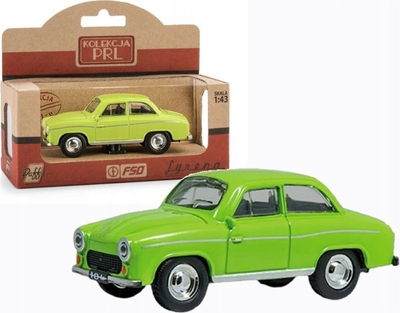 Maket veture Daffi Kolekcja PRL Syrena 104, shkalla 1:43, metal, i gjelbër