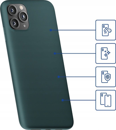 Kapak mbrojtës 3MK Matt Case për Apple iPhone 14 Pro Max, Lovage