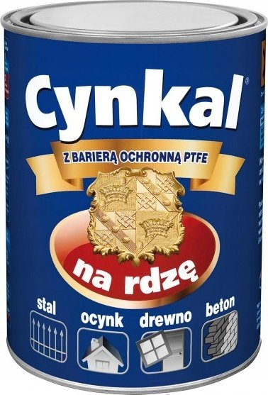 Bojë antikorrozive Cynkal Primer Enamel, 0.7L, për hekur me ndryshk, gri grafit