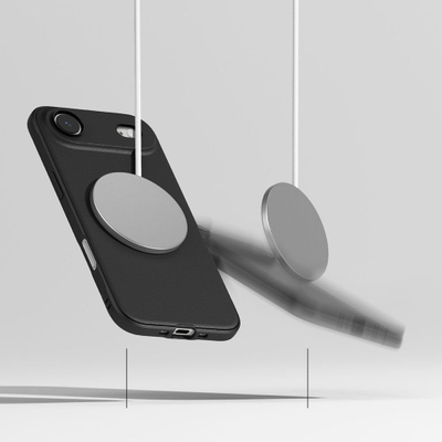 Mbulesë telefoni Ringke Onyx Magnetic MagSafe për iPhone 17 Air, TPU, me MagSafe, e zezë