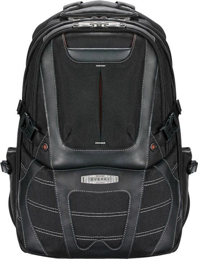 Çantë shpine Everki Concept 2 për laptop, 17.3", për udhëtim, e zezë