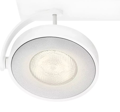 Aplike muri Philips Clockwork LED, 1 llambë, e bardhë