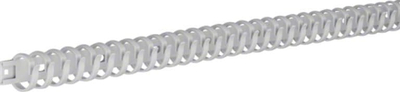 Kanaleta fleksibile për panele Hager, 23mm x 21mm, 0.5m, poliamid gri