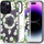 Kuti mbrojtëse Tech-Protect Magmood MagSafe për iPhone 15 Pro, dizajn White Daisy, e bardhë