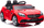 Makina elektrike për kalamajt Lean Toys Mercedes SLC 300, me 2 motorë, me pult për prindërit, e kuqe