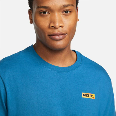 Bluzë sportive Nike FC DH7492 për burra, poliestër, blu