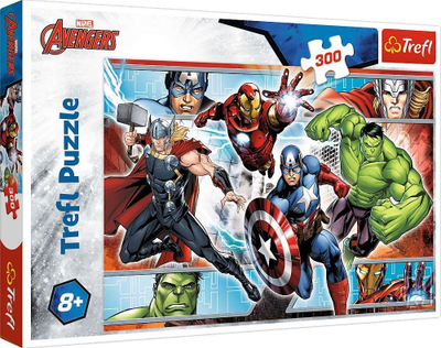 Puzzle Trefl Avengers 23000, 300 pjesë, 60 x 40 cm, shumëngjyrësh