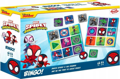 Игра бинго Spidey & Friends, едукативна, за деца