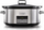 Tenxhere e ngadaltë Crock Pot CSC063X, 7.5L, 320W, çelik inox i errët