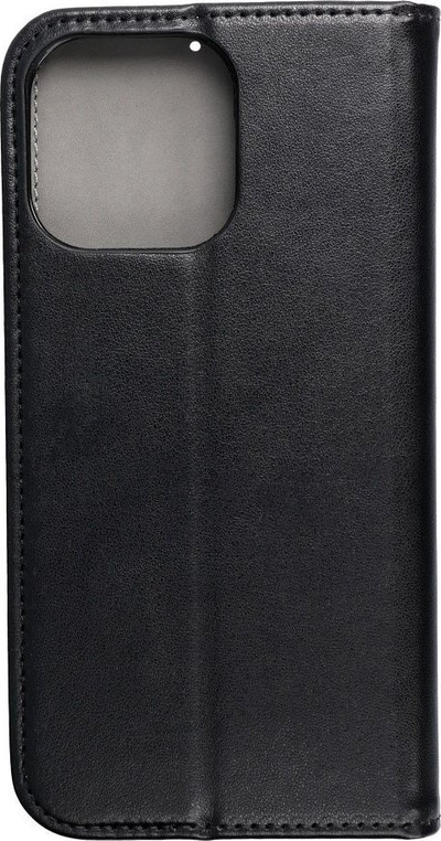 Këllëf magnetik portofol Smart Magneto për iPhone 15 Pro Max, mbajtëse horizontale, i zi