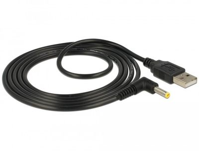 Kабел за енергија DeLOCK 85544, USB A, 1.5 m, црн