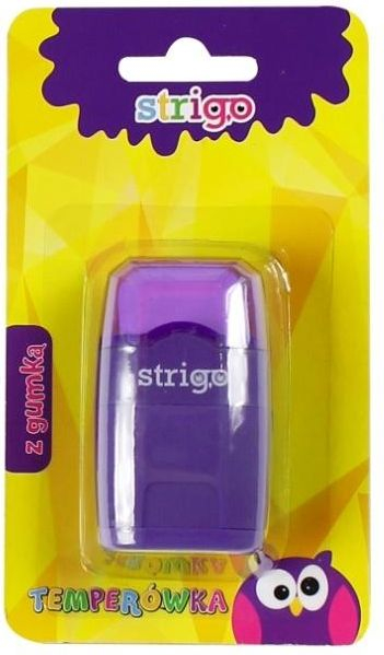 Mоливострилка Strigo со гума, со контејнер, виолетова
