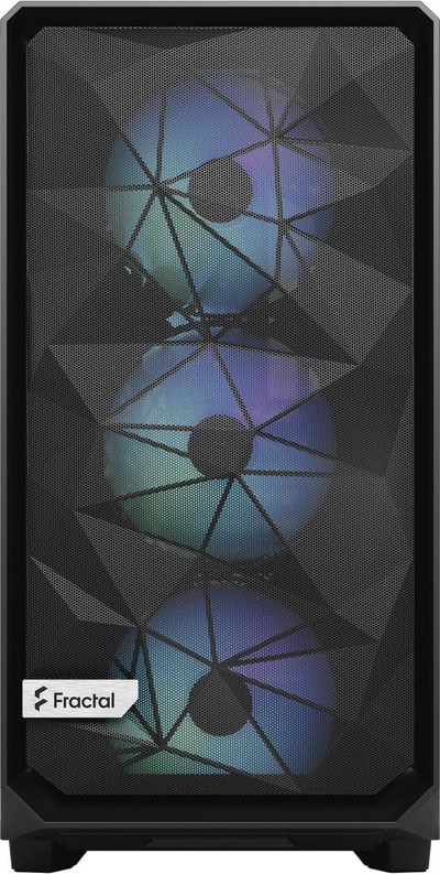 Kasë Fractal Design Meshify 2 Lite RGB TG Light Tint, Midi Tower