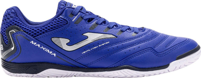 Atlete futsalli Joma Maxima Indoor për në palestër, me shollë gome, blu