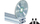 Teh sharrë rrethore Festool 494607, 260mm, për alumin dhe PVC, metalik