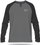 Bluzë Dakine Henley Asphalt 10000882-W17, e hirtë/zezë