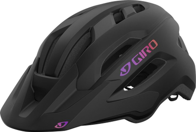 Helmetë biçiklete Giro Fixture II W, MTB, me MIPS, madhësi universale 50–57 cm, e zezë me rozë matte