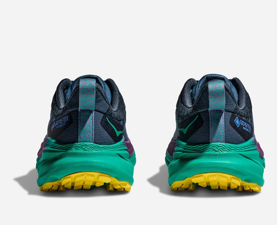 Atlete trail Hoka Challenger ATR 7 GTX, për femra, sintetike tekstil, Real Teal Tech Green