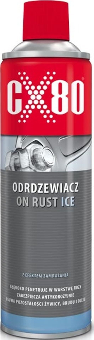 Спреј за отстранување рѓа CX80 Rust Remover, ефект на замрзнување, 500ml