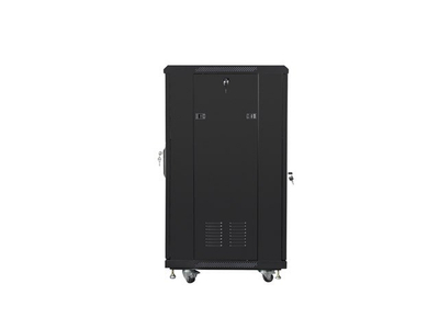 Kabinet rack Lanberg FF01-6622-12B, 22U, i zi
