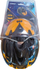 Helmet biçiklete për kalamaj Batman, madhësia 52–56 cm, me vrima ajrimi, zi me të verdhë