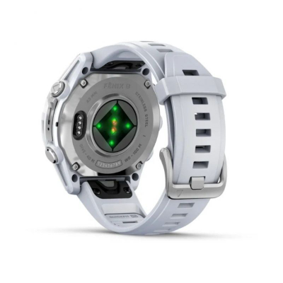 Ora e zgjuar Garmin Fenix 8 AMOLED 43mm, GPS, 1.3", e bardhë