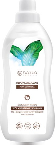 Detergjent i lëngshëm Barwa Hypoallergenic, 1L, për rroba të ndjeshme