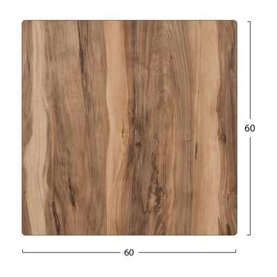 Pllakë tavoline HPL 60×60 cm Indian Shesham (HM5837.10)