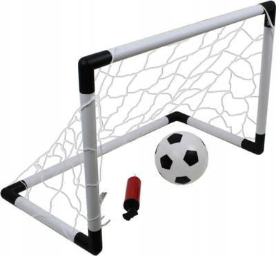 Portë futbolli Master Goal, 60 x 40 x 30 cm, me top
