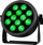 Сценски рефлектор Light4Me CREE ALU PENTA PAR 12, 12x LED RGBWA, DMX, црн