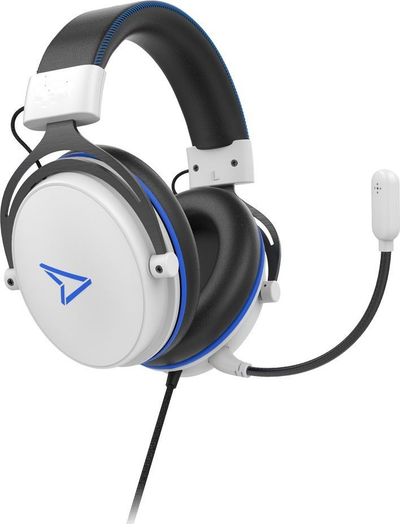 Слушалки за гејминг SteelPlay HP-52, опкружувачки звук 5.1, USB, бели