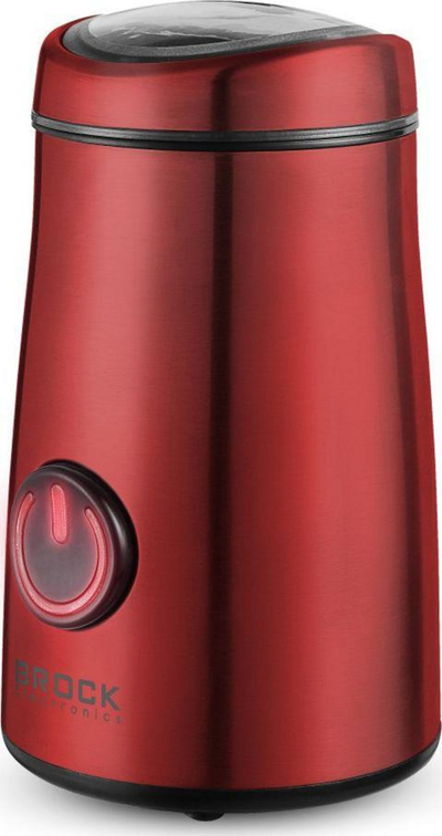 Mulli kafeje elektrik Brock, 150 W, 50 g, i kuq
