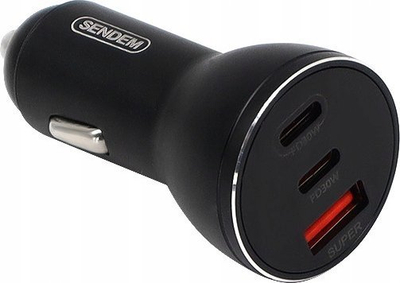 Ngarkues makine Sendem D18, 78W, 2xPD + USB, i zi