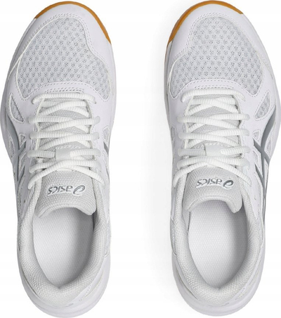 Atlete tenisi Asics Upcourt 6, Gel Cushioning, rrjetë që merr frymë, të bardha