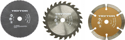 Set disqe prerës Tryton, 89 mm, 3 copë