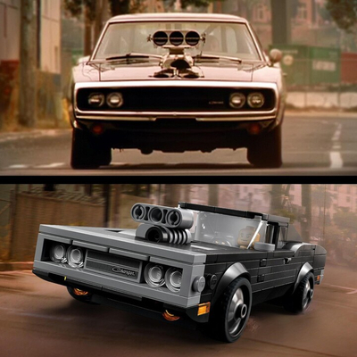Set LEGO® Speed ​​Champions 76912 Fast & Furious 1970 Dodge Charger R/T, 345 pjesë