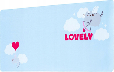 Mouse pad Pusheen Purrfect Love Collection, madhësi XL, shumëngjyrësh