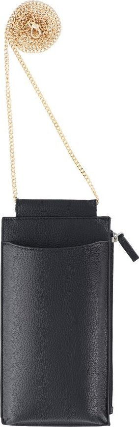 Çantë telefoni Roar Smart Color Bag, lëkurë artificiale, rrip zinxhir metalik, e zezë