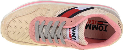 Atlete për femra Tommy Hilfiger Jeans Wm Flatform Runner EN0EN01357-AA8, nr. 40, bezhë