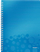 Fletore spirale Leitz WOW, A4, 80 gsm, blu