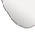 Pasqyrë muri Drop 50x80Hcm (HM4488.05), bardhë
