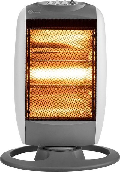Ngrohës elektrik halogjen NEO 1200W, 3 shkallë fuqie, infra të kuqe