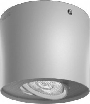 Llambë tavani Philips Phase 533003116, LED 4.5W, me zbehje, e bardhë