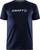 Bluzë sportive Craft Core Unify Logo Tee M, 100% poliester, thahet shpejt, blu